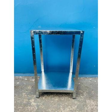 Imagem de Mesa Em Aço Galvanizado Organizadora 50x40x85 - Mult Equipamentos