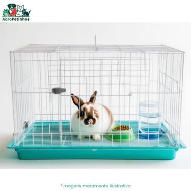 Imagem de Gaiola Coelho Chinchila Porquinho Índia Roedores Grande Vivopet Indivi