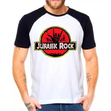 Imagem de Camiseta jurassic rock camisa masculina lançamento - DESIGN CAMISETAS,