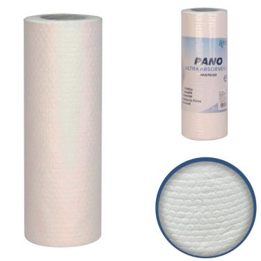 Imagem de Rolo Pano Multiuso Ultra Absorvente 50 Folhas Resistente e Prático para Limpeza