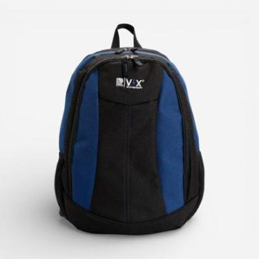Imagem de Mochila Escolar Republic Vix Preta com Azul-Masculino