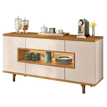 Imagem de Buffet Murano Off White Cinamomo - Hb Móveis