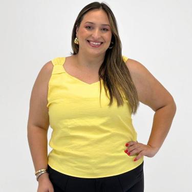Imagem de Blusa Lasala Regata Plus Size Feminina-Feminino