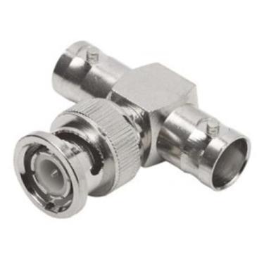 Imagem de Adaptador T Bnc Macho Para 2 Bnc Fêmea Chip Sce 003-8437
