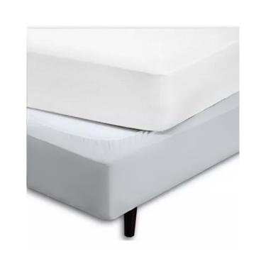 Imagem de Saia Para Cama Box Casal Malha 100% Algodão 30cm - Fit Box, Preto, Pre