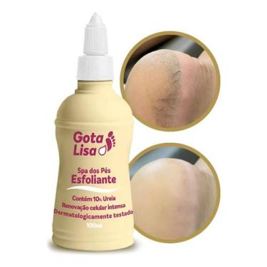 Imagem de Gota Lisa Esfoliante Spa Dos Pés Ressecados Rachados 100ml Acemar