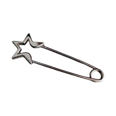 Imagem de Grande Alfinete De Segurança Ajustável De Metal Para Roupas, Jeans, Ve