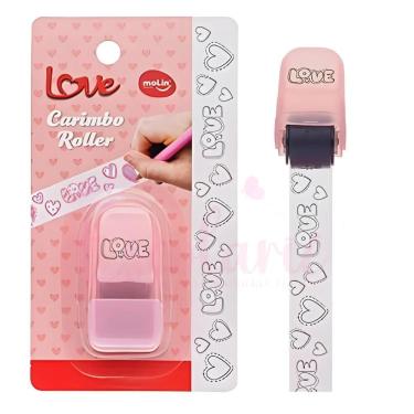 Imagem de Carimbo Roller Love Molin Coração
