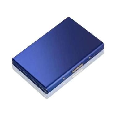 Imagem de Carteira Antifurto De Aço Inoxidável De Alta Qualidade Para 6 Cartões,