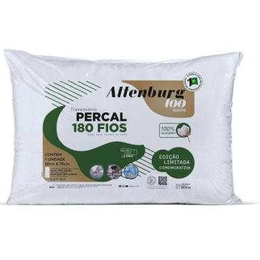 Imagem de Travesseiro Altenburg Original Edição 100 Anos - 50x70 Macio, UN, Bran