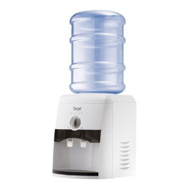 Imagem de Bebedouro Garrafão De Mesa Stille Branco Fume Begel 110V