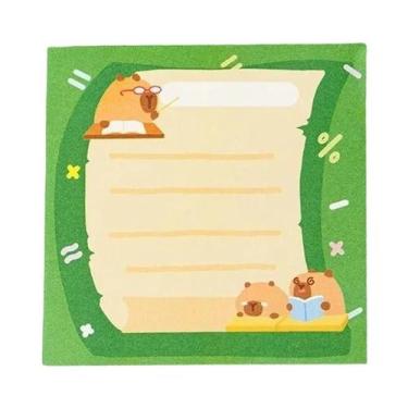 Imagem de Blocos De Notas Adesivas De Panda E Porquinho-da-Índia Para Crianças, 