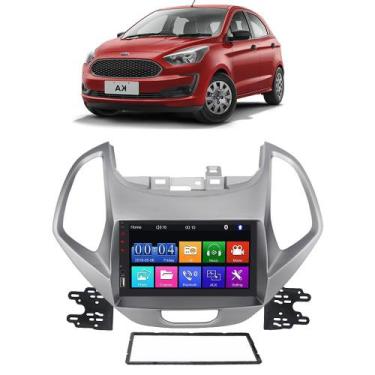 Imagem de Kit Multimídia Mp5 Ford Ka 2018 2019 2020 2021 7 Polegadas Espelhament