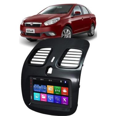 Imagem de Kit Multimídia Mp5 Grand Siena 2013 2014 2015 2016 2017 2018 2019 2020