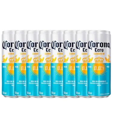 Imagem de Cerveja Corona Cero Sunbrew Lata 350ml 0,0% Alc - Pack 8un