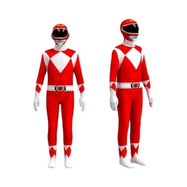 Imagem de Fantasia De Cosplay Para Crianças E Adultos Power Samurai Rangers, Fan