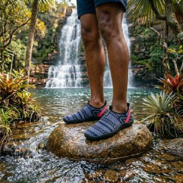 Imagem de Sapatilha Nautica Masculina de Neoprene Solado Borracha Antiderrapante