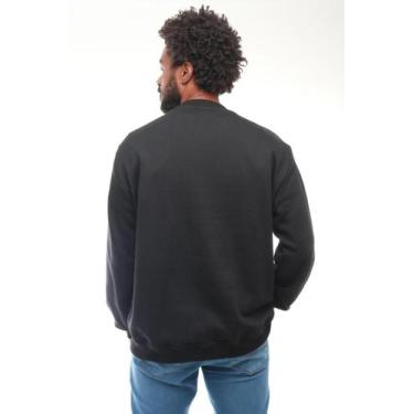 Imagem de Casaco de Moletom Masculino e Feminino Blusa de Frio 84%Algodão 16%Pol