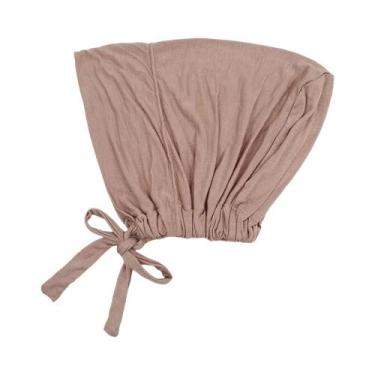 Imagem de Turbante Hijab Modal Macio Para Mulheres, Touca Islâmica, Lenço Intern
