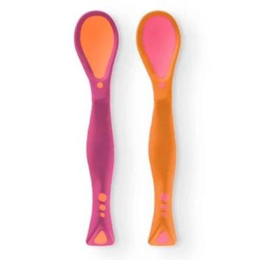 Imagem de Conjunto De Colheres Flexíveis Funny Meal Menina Multikids - Multikids