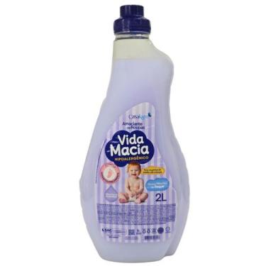 Imagem de Amaciante de Roupa Glicerina e Amêndoas Vida Macia Casa KM 2L - Casa K