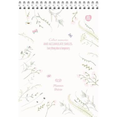 Imagem de Planner Diário Espiral Superior Permanente 1/4 Detalhes 80 folhas