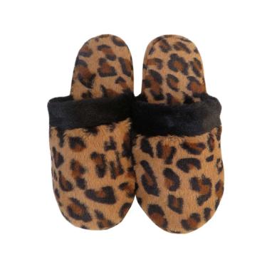 Imagem de Pantufa Aberta Marrom Cotton Day Nº 39/40