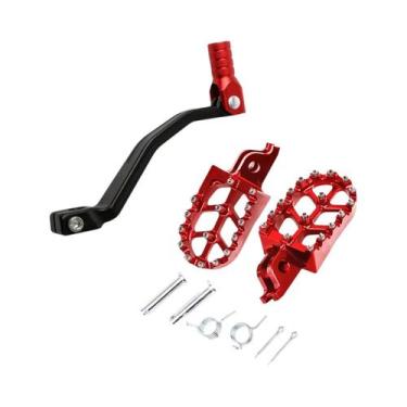 Imagem de Alavanca De Câmbio E Pedaleiras CNC Para Motocicletas Honda CRF250L, C