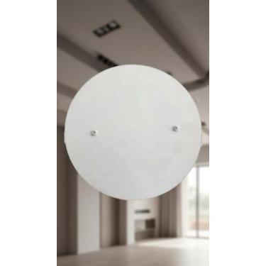 Imagem de Kit 2 Tampas Cegas Redondas 14cm Branco p/ Teto - Congratulations Stor