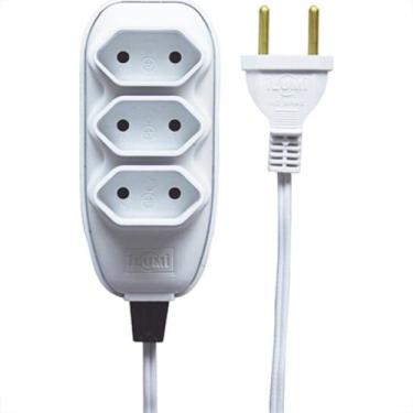 Imagem de Ext Ilumi Pl 0,75 10Mt 10A Branco 17931