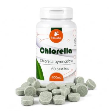 Imagem de Chlorella Clorela 500mg 60 Comprimidos Alga Verde Fitonatus