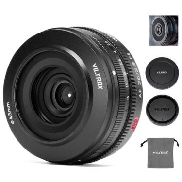 Imagem de Lente Pancake VILTROX 26mm F2.8 EVO FE para Sony EMount
