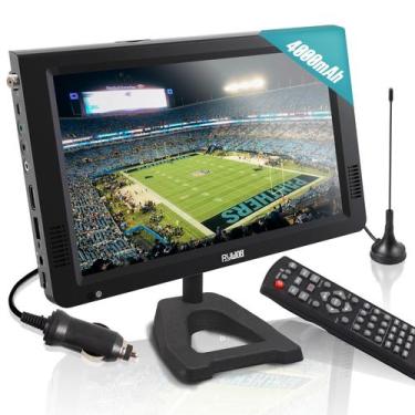 Imagem de TV Portátil Rywob 10" Bateria USB SD HDMI 1080P