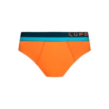 Imagem de Cueca Slip Infantil Lupo 00361-002 Sem Costura Algodão T. P/G, G, 3712