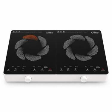 Imagem de Fogão Cooktop 2 Bocas Indução Portátil 3500W Bivolt Sou Energy - Fogão