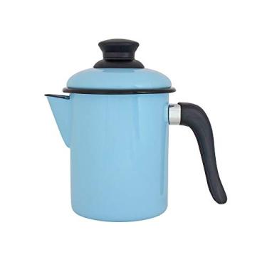 Imagem de Leiteira 10 Esmaltada Azul claro - 900 ml - Ewel