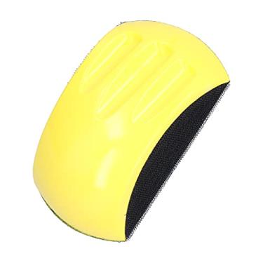 Imagem de Almofada de lixa manual, mouse elástico Bloco de lixadeira manual Espuma macia de PU durável para polimento de carroceria de artesanato para reparo de móveis para carpintaria