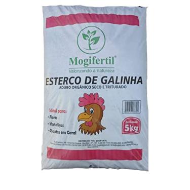 Imagem de 5kg Esterco de Galinha Adubo Orgânico Seco Mogifertil