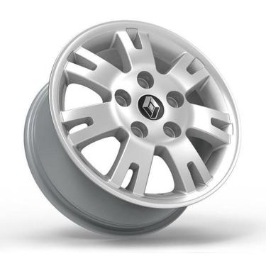 Imagem de Roda Europa Master Aro 16 Tala 7 5X130 Et66 Prata Brilhante