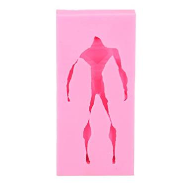 Imagem de Molde de bolo de silicone,molde de doces de tijolo de chocolate de corpo humano masculino, molde fa?a voc¨º mesmo molde de chocolate molde de cozimento de silicone para sobremesas de cozinha dom¨¦