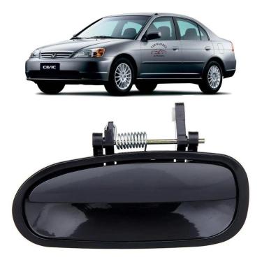 Imagem de Maçaneta Porta Traseira Esquerda Passageiro Civic 1998 1999