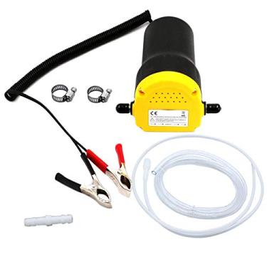 Imagem de GSKMOTOR Bomba de transferência de óleo de 12 V (rapidamente), extrator de bomba de troca de óleo de sucção de fluido diesel para troca de óleo, bomba de troca de óleo para barco, tubos, caminhão, trailer, ATV, cortador de grama