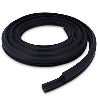 Imagem de Whole Parts Vedação da porta da máquina de lavar louça (preto) peça # WP99003337 - substituição e compatível com algumas máquinas de lavar louça Whirlpool - substitui AP6014531, 99003337 ?- Peças e acessórios não OEM - Garantia de 2 anos