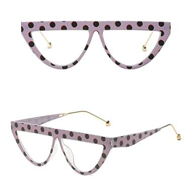 Imagem de Óculos de Sol Feminino Armação Grande Vintage Óculos de Sol Feminino Lente Transparente Óculos Lunette De Soleil Femm, 1, Tamanho Único