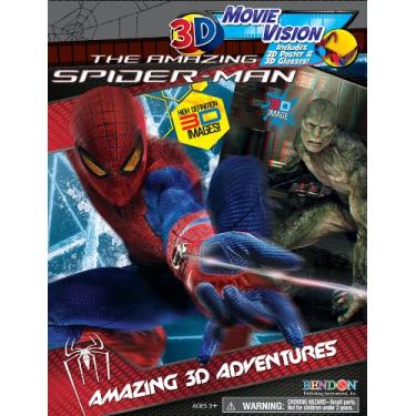 Imagem de Livro de visão do filme Homem-Aranha 3D Bendon