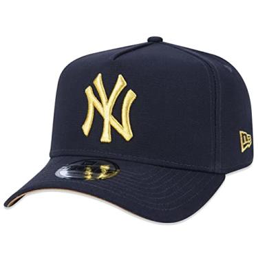 Boné masculino MLB New York Yankees '47 Brand Ice Clean, azul-marinho,  tamanho único