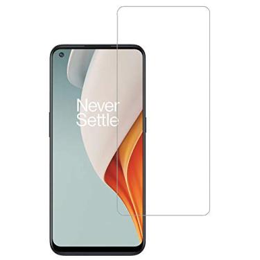 Imagem de no-branded [2 unidades] Protetor de tela OnePlus Nord N100, protetor de tela de vidro temperado OnePlus Nord N100, protetor de tela transparente HD para OnePlus Nord N100