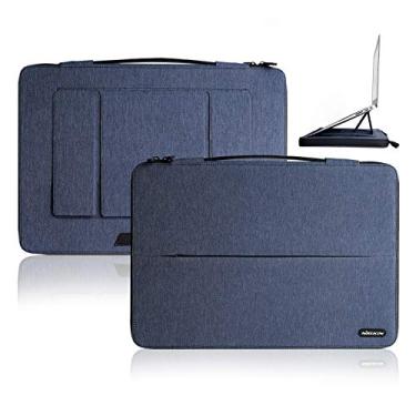 Imagem de Nillkin Capa para laptop de 14 polegadas suporte para laptop - bolsa para laptop bolsa de transporte para computador compatível com MacBook Air de 13/13,3 - 14 polegadas, HP, Dell, Lenovo, Samsung Chromebook Asus Notebook, azul