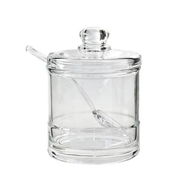Imagem de Açucareiro Redondo com Colher em Acrílico de 200 ml