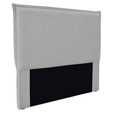 Imagem de Cabeceira Casal 1,40m Veneza Linho Cinza Claro - Pallazio